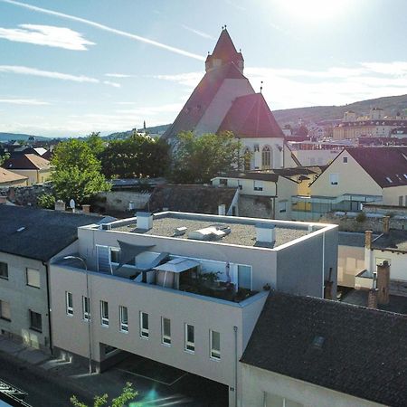 St Antoni Suite2 Stilvolle Ferienwohnung Mit Parkplatz In 아이젠슈타트 외부 사진